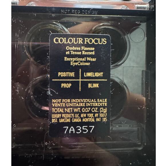 Lancome Eye shadow Colour Focus Exceptional Wear Eye Colour - Picture 2 of 3